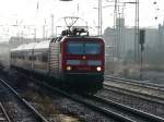 DB - ICE Ersatz mit E-Lok 143 929-8 bei der ...