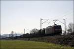 145 037 schleppt den 52170(?), Hagen-Vorhalle - Wanne-Eickel am Morgen ...