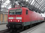 DB - E-Lok 143 ...  Hp. Teutschmann 29.03.2009