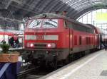 DB - Diesellok 218 ...  Hp. Teutschmann 29.03.2009