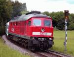 232386-3 mit Sonderfahrt am 19.05.2002 (Pfingsten) auf der Frankfurt-K�nigsteiner Eisenbahn. ...