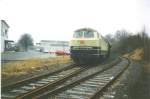 216 224-6 beim Abziehen ...  Jens Baumhauer 29.03.2009