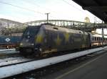 Nochmal die Europa-Lok 101 101-4 im Salzburger Hauptbahnhof,
diesmal am 25. ...