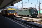 Ae 6/6 11502 der SBB bei einem Sonnenbad am 18.06.2007 ...