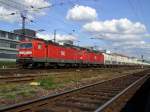 Die MEG 143 604 und die 602 am 26.08.2008 bei ...