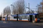 Berlin, 31.03.2009, MetroTram M17 nach Falkenberg am Bahnhof Sch�neweide
  ...
