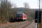 Triebzug von Sinsheim nach ...  Klaus-Henning Kluge 31.03.2009