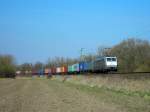 br-185-private 185 540 zwischen Rethen und Sarstedt.