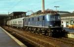 118 002 Stuttgart Hbf 28.09.78  ...