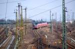 br-612-regioswinger-dbag Zwei VT 612 erreichen am 21.03.09 Halle(S)Rbf. Die beiden sind der RE Hannover - Halle(S).