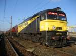 st44-m62 M62-1331 und TEM2-154 am 30.03.2009 mit einem Kesselzug in Gostynin. Wir fahren mit 34 Wagen (2332 t. brutto und 426 m. Lang) nach Sok�łka. Ersten mal mit neue Anordnung ohne Sch�tzwagen ,wie das fr�her f�r Dieselkraftstoff und Benzin war.