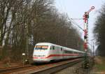 401 581-4 als ICE ...  Andreas Hackenjos 02.04.2009