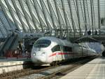 ICE 14 Frankfurt - Bruxelles beim Halt in Li�ge am ...