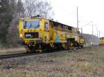Stopfmaschine von DGU in Moidentin. 26.03.2009  ...