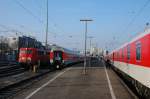 M�nchen Ost am 21.03.09: links 110 284 hat den CNL ...