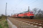 232 182-6 f�hrt am ...  Philip Debes 04.04.2009