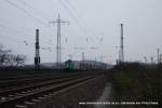 185 533-7 (Rail4Chem) f�hrt am 4. April 2009 mit GZ ...