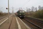 Zu meiner �berraschung fuhr die E42 151 am 04.04.2009 mit ...