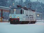 Re 436 115-0 M-REAL am 21.2.05 bei der R�ckkehr aus ...