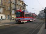 Stra�enbahnlinie 4 nach Sachsendorf ...  Alex 06.04.2009