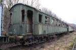 Dieser sch�ne ehemals preu�ische Eilzugwagen geh�rt auch zur Sammlung des ...