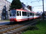 Eine Doppeltraktion aus Stadtbahnwagen ...  Daniel Siegele 07.04.2009