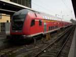 RE 38355 Stralsund-Elsterwerda am 07.April 2009 in Stralsund.  ...