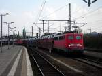 140 668 und 140 353 (hintergrund) im Bahnhof Lehrte  ...