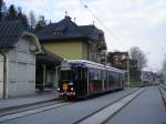 N�88 der Stubaitalbahn steht ...  Klaus Bach 07.04.2009