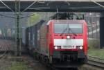 Die 189 070-6 durchf�hrt ...  Eric Otten 09.04.2009