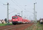 112 121-9 f�hrt hier ...  Hannes M�ller 10.04.2009
