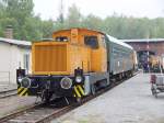 102 251-6 am 14.09.2003 im Bw Schwarzenberg  ...