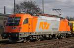 Die 1216 902 in Bonn Beuel am 09,04,09  ...