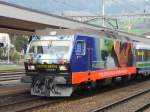 Voralpen-Express SOB - Re 4/4  456 092-6  unterwegs mit dem Voraplenexpress in Ahrt-Goldau am 08.04.2009