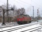  Ludmilla 232.03 von ITL bei Durchfahrt in Dresden-Neustadt - 27.02.2005
 ...