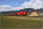 Diesellok 2016 049 fährt mit Leerzug 58252 von Pöls nach ... Diesellok 2016 049 fährt mit Leerzug 58252 von Pöls nach ...