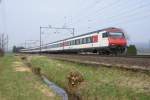 IC Steuerwagen Der IR 2115 Biel-Konstanz befindet sich am 4.4.09 in H�ttlingen-Mettendorf.