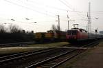 Am 04.04.09 �berholt 120 145 mit einem IC die MEG-220 ...