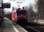 185 063-5 mit G�terzug ...  Edmund Schulz 11.04.2009
