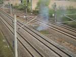 Feuerwehreinsatz an der Rheintalbahn ...  Stefan B. 11.04.2009