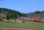 146 234-0 mit dem RE4707 (Karlsruhe Hbf-Konstanz) am km 70,0 ...