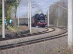 Sonderzug Ostern 12.04.2009 gezogen von BR41 1144-9 hier zwischen Neumark ...