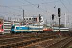 183 001 f�hrt mit ...  Dennis Kraus 13.04.2009