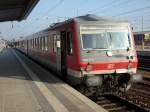 Zwei 628-Triebwagen waren am ...  Mirko Schmidt 14.04.2009