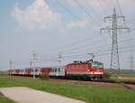 1044 033 war am 14.04.2009 mit 
einem Rex auf der ...