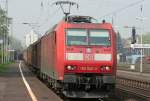Die 185 045-2 durchfuhr ...  Eric Otten 15.04.2009