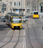U2, Strecke zum H�lderlinplatz: ...  Gisela, Matthias und Jonas Frey 16.04.2009