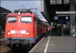 110 494-2 mit dem RE11592 nach Aachen, einfach nur Klasse ...
