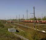 Blick auf das Gleisvorfeld ...  Alexander Wiemer 16.04.2009