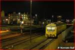 UST 2 Schienenpr�fzug am 16/04/2009 abgestellt im Bf Wilhelmshaven.Spitzengeschwindigkeit 120Km/h, ...